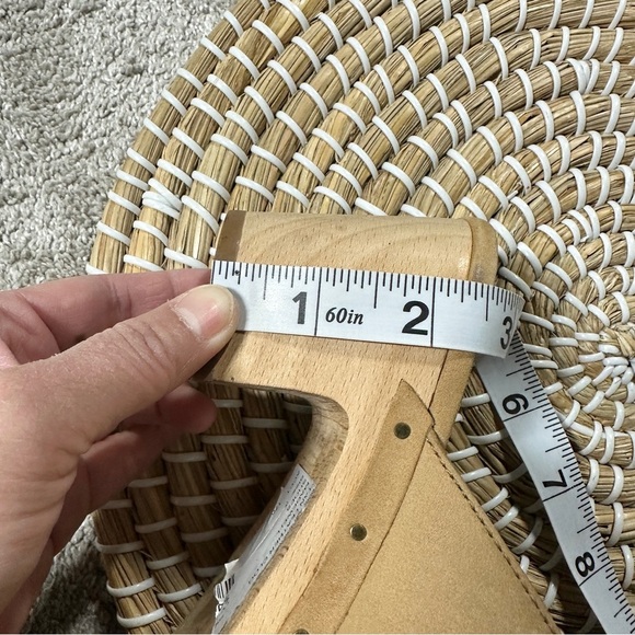 Madewell Women’s The Ayanna Clogs Mules Nubuck Leather Boho in Acorn Size 7 - Picture 16 of 16